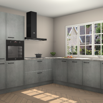 Beton Parelgrijs keuken Casablanca 104506