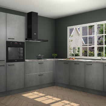 Beton Parelgrijs keuken Casablanca 104507