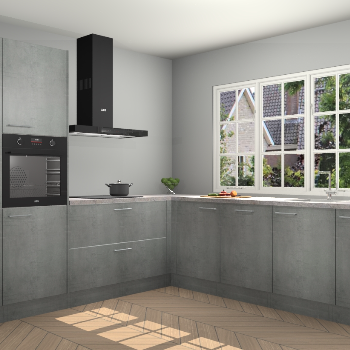 Beton Parelgrijs keuken Casablanca 104509