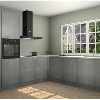 Beton Parelgrijs keuken Casablanca 104510