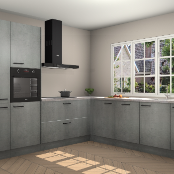 Beton Parelgrijs keuken Casablanca 104512