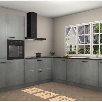 Beton Parelgrijs keuken Casablanca 104518