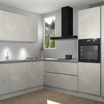 Beton Opal greeploze keuken Buenos Aires 104766