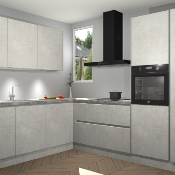 Beton Opal greeploze keuken Buenos Aires 104841