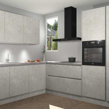 Beton Opal greeploze keuken Buenos Aires 104859