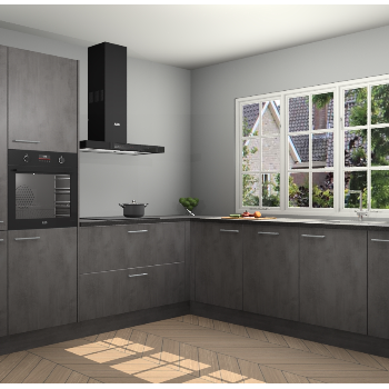 Beton Antraciet keuken Casablanca 104588