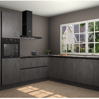 Beton Antraciet greeploze keuken Casablanca 104593