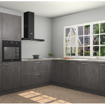 Beton Antraciet keuken Casablanca 104594