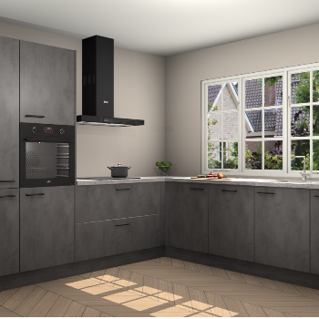 Beton Antraciet keuken Casablanca 104603