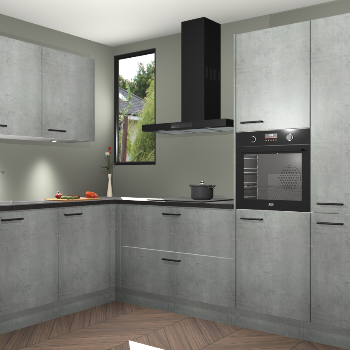 Beton Parelgrijs keuken Buenos Aires 104914