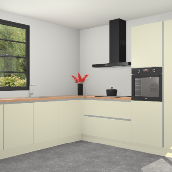 Magnolia greeploze keuken Porto 104050