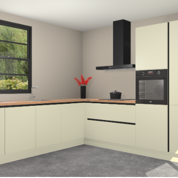 Magnolia greeploze keuken Porto 104053