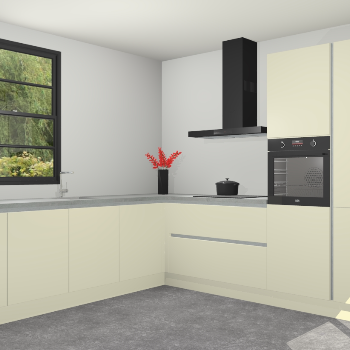 Magnolia greeploze keuken Porto 104075