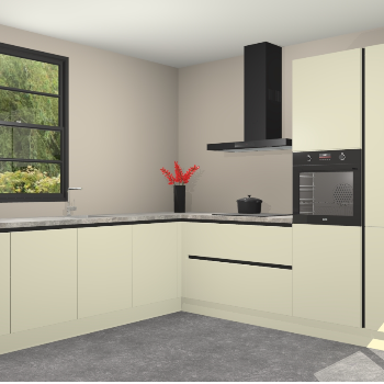 Magnolia greeploze keuken Porto 104092