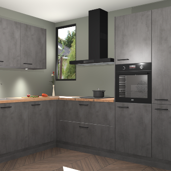 Beton Antraciet keuken Buenos Aires 105019