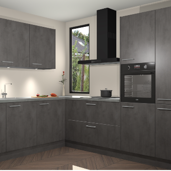 Beton Antraciet keuken Buenos Aires 105028