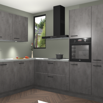 Beton Antraciet keuken Buenos Aires 105031