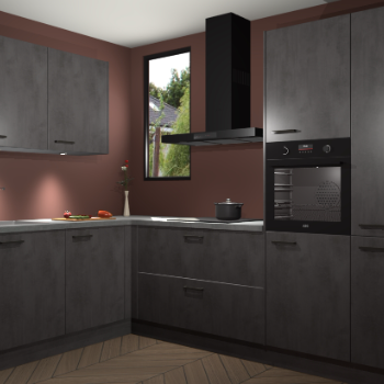 Beton Antraciet keuken Buenos Aires 105032