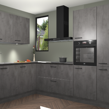 Beton Antraciet keuken Buenos Aires 105037