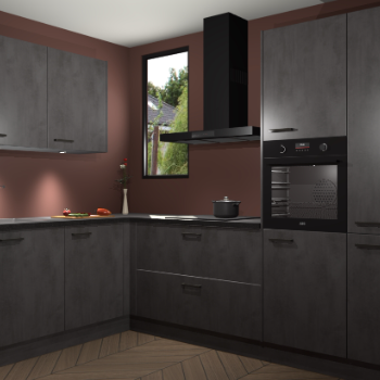 Beton Antraciet keuken Buenos Aires 105038