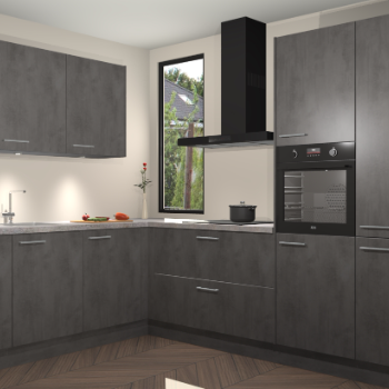 Beton Antraciet keuken Buenos Aires 105080