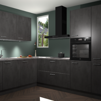 Beton Antraciet keuken Buenos Aires 105081