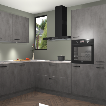 Beton Antraciet keuken Buenos Aires 105083