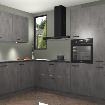 Beton Antraciet keuken Buenos Aires 105093