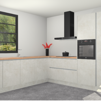 Beton Opal greeploze keuken Porto 104407