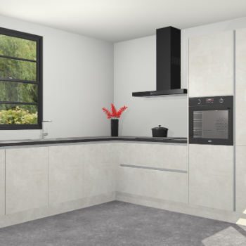 Beton Opal greeploze keuken Porto 104429