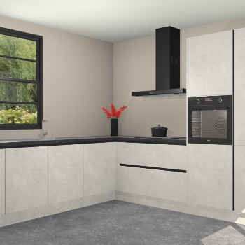 Beton Opal greeploze keuken Porto 104432