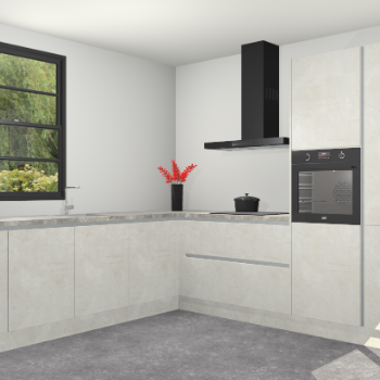 Beton Opal greeploze keuken Porto 104435