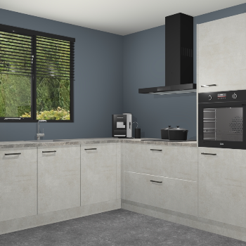 Beton Opal keuken Porto 104437