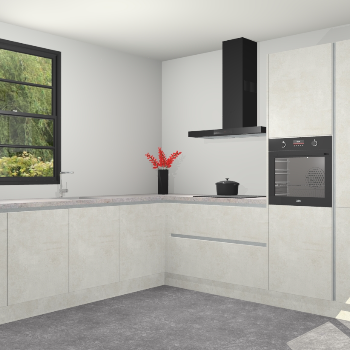 Beton Opal greeploze keuken Porto 104441