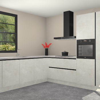 Beton Opal greeploze keuken Porto 104444