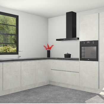 Beton Opal greeploze keuken Porto 104447