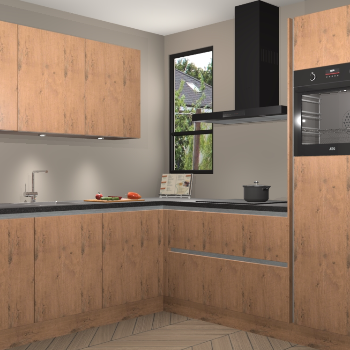 Astoria Eiken greeploze keuken Johannesburg 104292