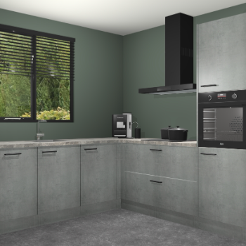 Beton Parelgrijs keuken Porto 104567