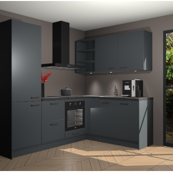 Onyxgrijze keuken Pilsen 105068