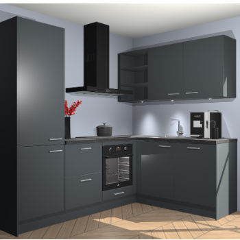 Onyxgrijze keuken Pilsen 105171