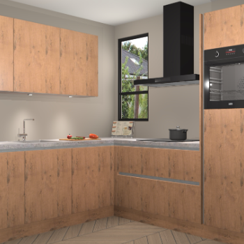 Astoria Eiken greeploze keuken Johannesburg 104346