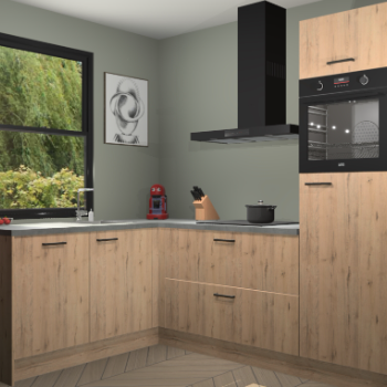 Madera Natuur keuken Kinshasa 103486