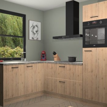 Madera Natuur keuken Kinshasa 103498