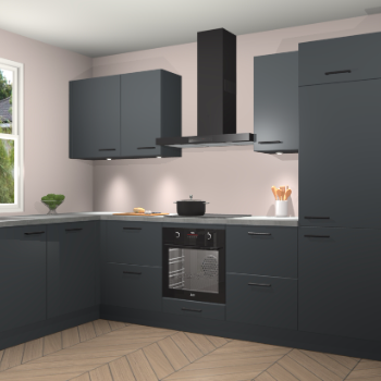 Onyxgrijze keuken Beijing 105882