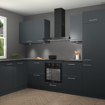 Onyxgrijze keuken Beijing 105967