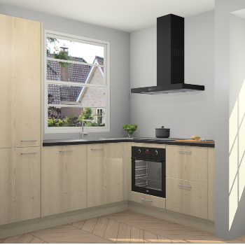 Vuren keuken Harbin 106157