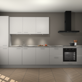 Zijdegrijze keuken Puerto Plata 106429