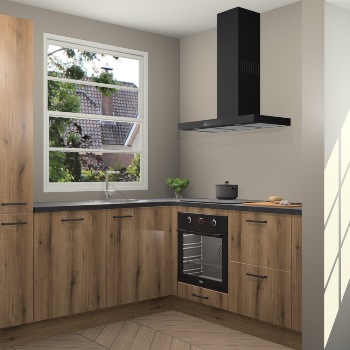 Goud Eiken keuken Harbin 106385