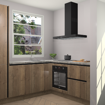 Chocolade Eiken greeploze  keuken Harbin 106521