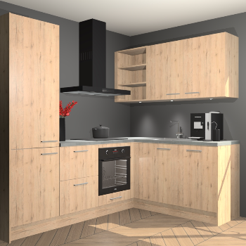Madera Natuur keuken Pilsen 105493